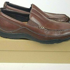 Cole Haan Mens Brown Leather Loafers Size 8.5 Air